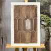 Elongated hexagon 02 painting stencil - 59x63 cm