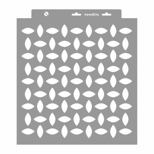 Tread plate 02 3D stencil - 38x42 cm