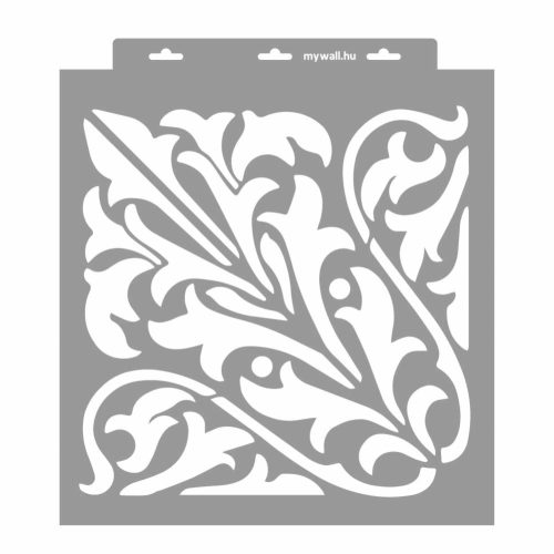 Acanthus 03 3D stencil - 38x42 cm