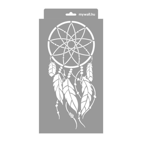 Dreamcatcher 3D stencil - 18x35 cm