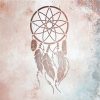 Dreamcatcher painting stencil - 31x35 cm