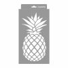 Pineapple 3D stencil - 18x35 cm