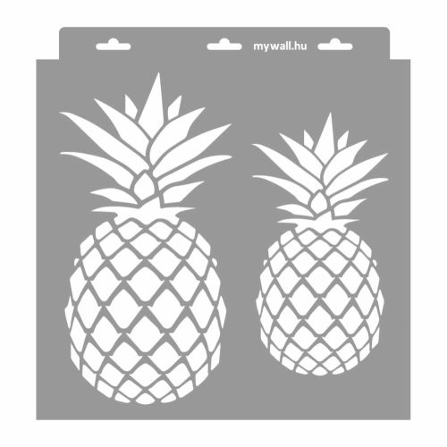 Pineapple painting stencil - 31x35 cm