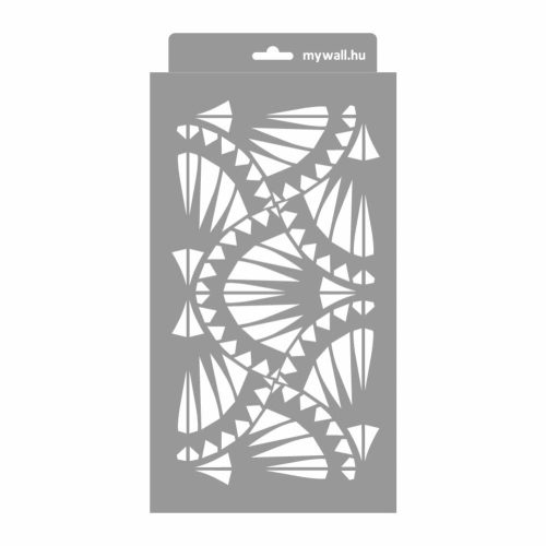 Art deco 12 painting stencil - 18x35 cm