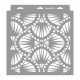 Art deco 12 3D stencil - 31x35 cm