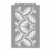 Art deco 12 3D stencil - 38x60 cm 1