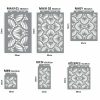 Artdeco 12 stencil - 3D - 38x60 cm maxi 1