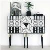 Art deco 01 3D stencil - 38x60 cm 2