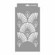 Art deco 03 3D stencil - 18x35 cm