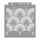 Art deco 03 3D stencil - 38x42 cm