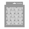 Art deco 04 3D stencil - 18x23 cm