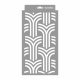 Art deco 04 3D stencil - 18x35 cm