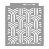 Art deco 04 3D stencil - 38x42 cm