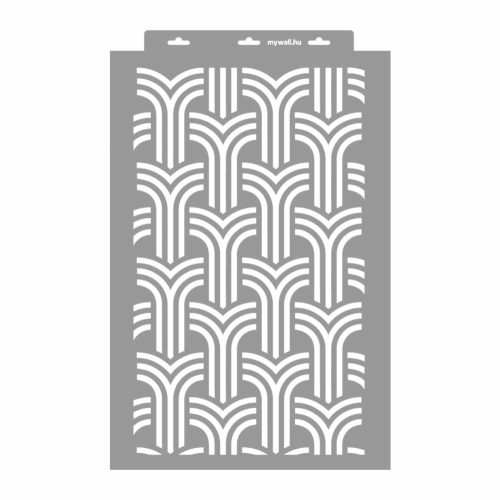 Art deco 04 3D stencil - 38x60 cm 2