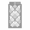 Art deco 07 3D stencil - 18x35 cm