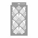 Art deco 07 3D stencil - 18x35 cm