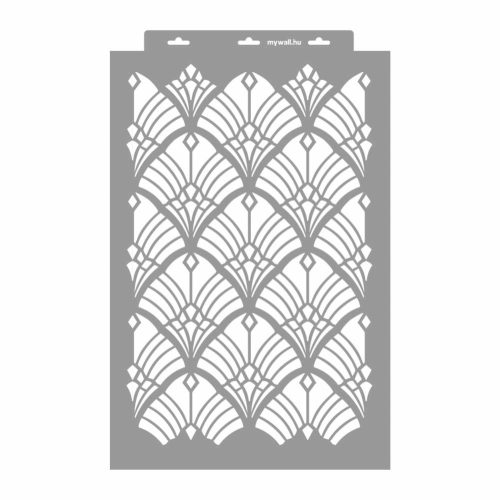 Art deco 07 painting stencil - 38x60 cm