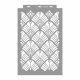 Art deco 07 3D stencil - 38x60 cm