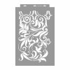 Baroque tendrils painting stencil - 38x60 cm 2