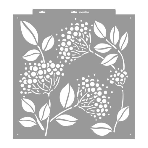 Elderberry painting stencil - 59x63 cm