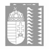 Hungarian coat of arms 3D stencil - 38x42 cm