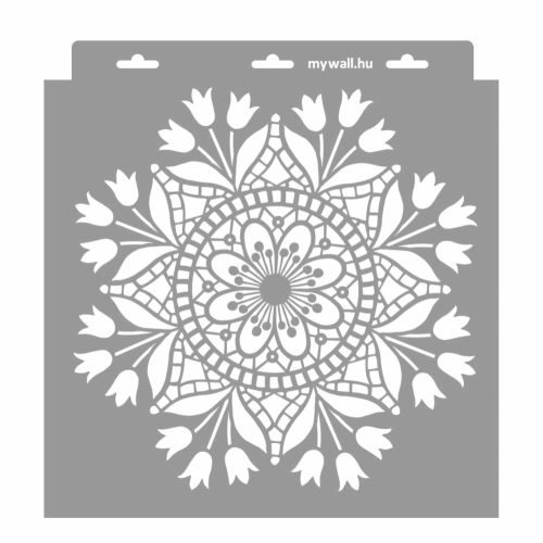 Lace 04 3D stencil - 31x35 cm