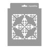 Elegant lace 3D stencil - 18x23 cm