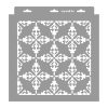 Elegant lace 3D stencil - 31x35 cm