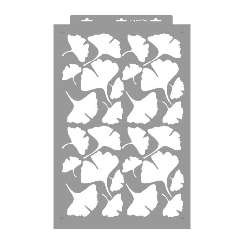 Ginkgo painting stencil - 38x60 cm 1