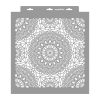 Crochet lace 06 3D stencil - 38x42 cm