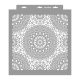 Crochet lace 06 3D stencil - 38x42 cm