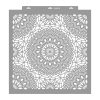 Crochet lace 06 3D stencil - 59x63 cm