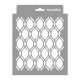 Wire mesh 3D stencil - 18x23 cm