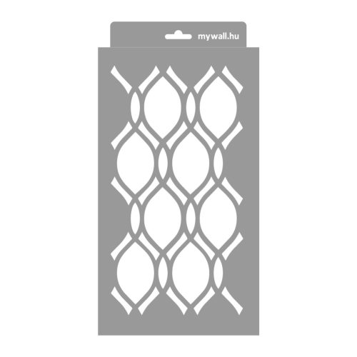 Wire mesh painting stencil - 18x35 cm