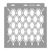 Wire mesh painting stencil - 31x35 cm