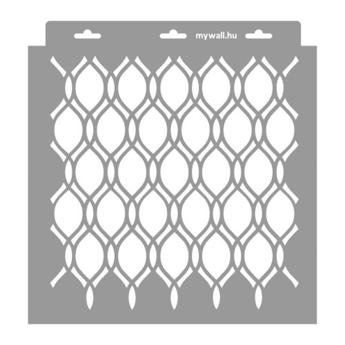 Wire mesh painting stencil - 31x35 cm