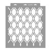 Wire mesh 3D stencil - 38x42 cm