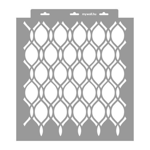 Wire mesh painting stencil - 38x42 cm