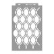 Wire mesh 3D stencil - 38x60 cm