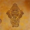 Indian elephant painting stencil - 38x60 cm