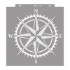 Compass painting stencil - 59x63 cm 2