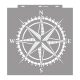 Compass painting stencil - 59x63 cm 2