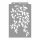 Kis leveles ágak stencil - 3D - 38x60 cm maxi 1