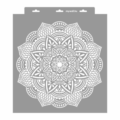 Mandala 13 3D stencil - 38x42 cm 2