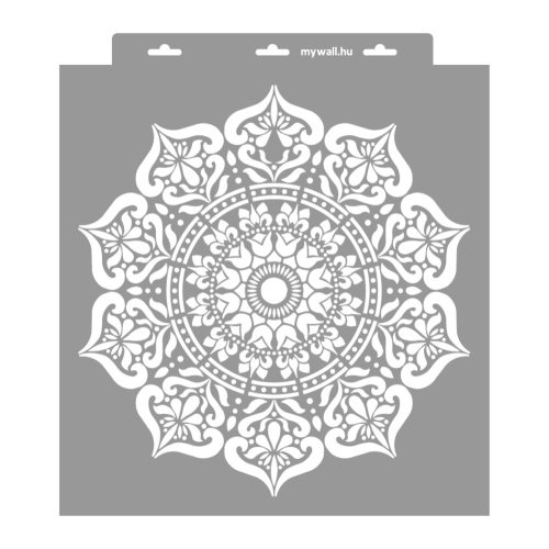 Mandala 14 3D stencil - 38x42 cm