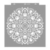 Mandala 01 stencil - 3D - 59x63 cm extra