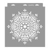 Mandala 04 3D stencil - 31x35 cm