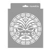 Maori 01 stencil - 3D - 18x23 cm mini