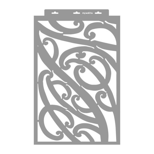 Maori 05 stencil - 3D - 38x60 cm maxi 1