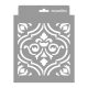 Moroccan lanterns 3D stencil - 18x23 cm